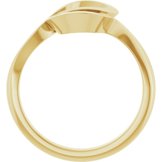 14K Yellow Freeform Ring