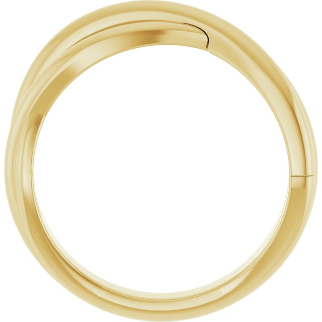 14K Yellow Freeform Ring