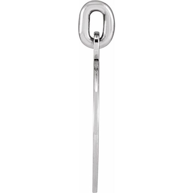 Sterling Silver Compass Pendant