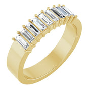 14K Yellow 1/2 CTW Natural Diamond Anniversary Band