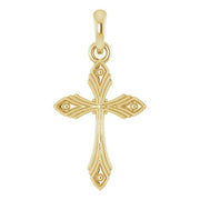Vintage-Inspired Cross Necklace or Pendant