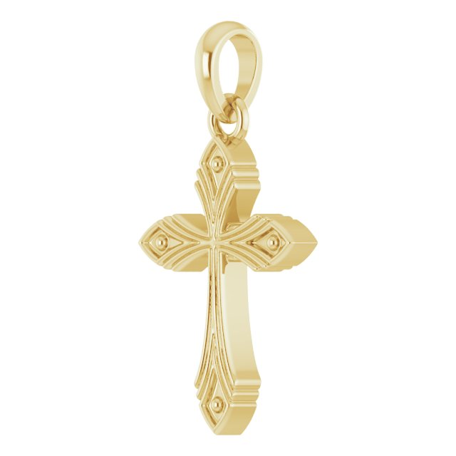 Vintage-Inspired Cross Necklace or Pendant