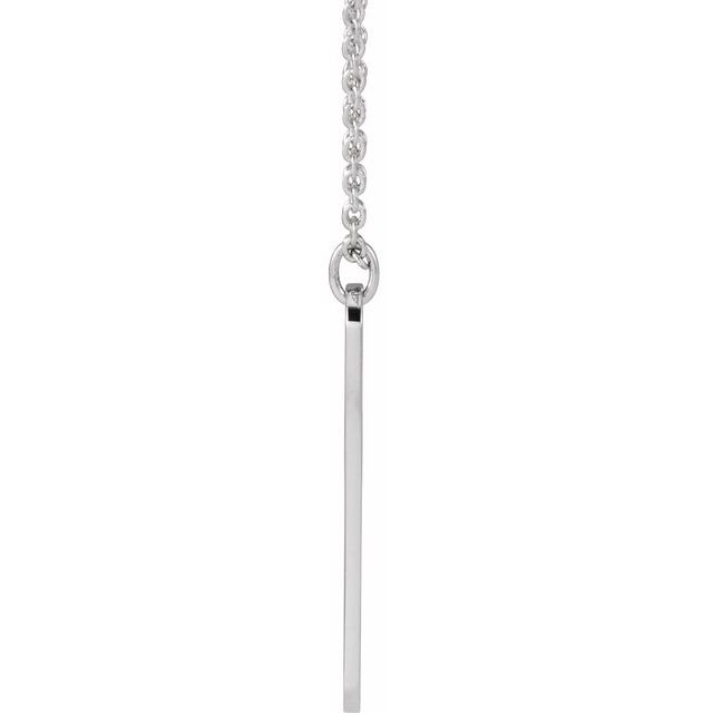 Sterling Silver Engravable Interlocking Hearts 16-18' Necklace