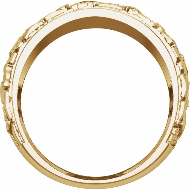 14K Yellow 1/2 CTW Lab-Grown Diamond Band