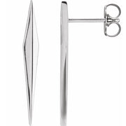 Sterling Silver Geometric Earrings