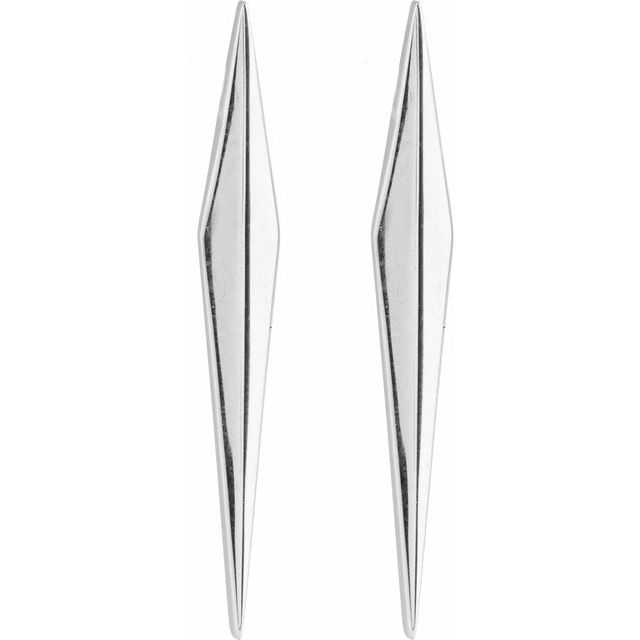 Sterling Silver Geometric Earrings