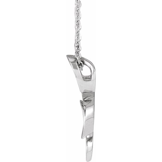 Sterling Silver Freeform 16-18' Necklace