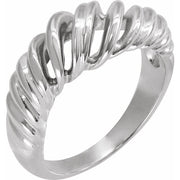 Sterling Silver Wrap Dome Ring