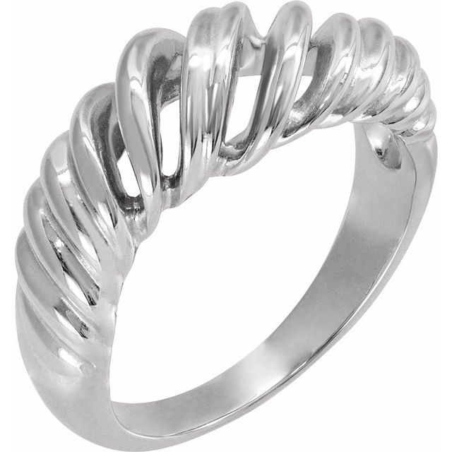 Sterling Silver Wrap Dome Ring