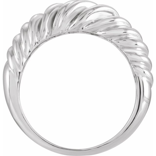 Sterling Silver Wrap Dome Ring