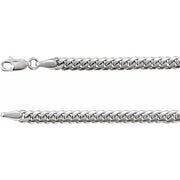 Sterling Silver 4.35 mm Miami Cuban Curb 8' Chain