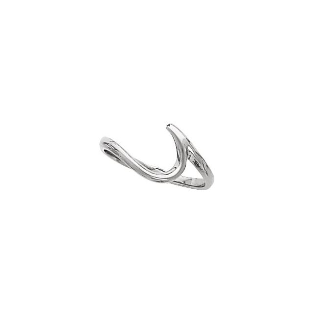 14K White Band