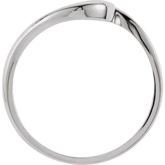 14K White Band