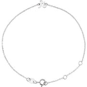 Sterling Silver Initial R 6 1/2-7 1/2' Bracelet