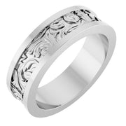 Sterling Silver Sculptural Band