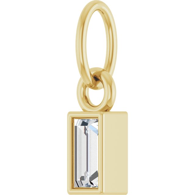 14K Yellow 1/10 CT Natural Diamond 16-18' Necklace