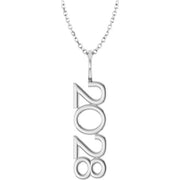 Sterling Silver 2028 Year 16-18' Necklace