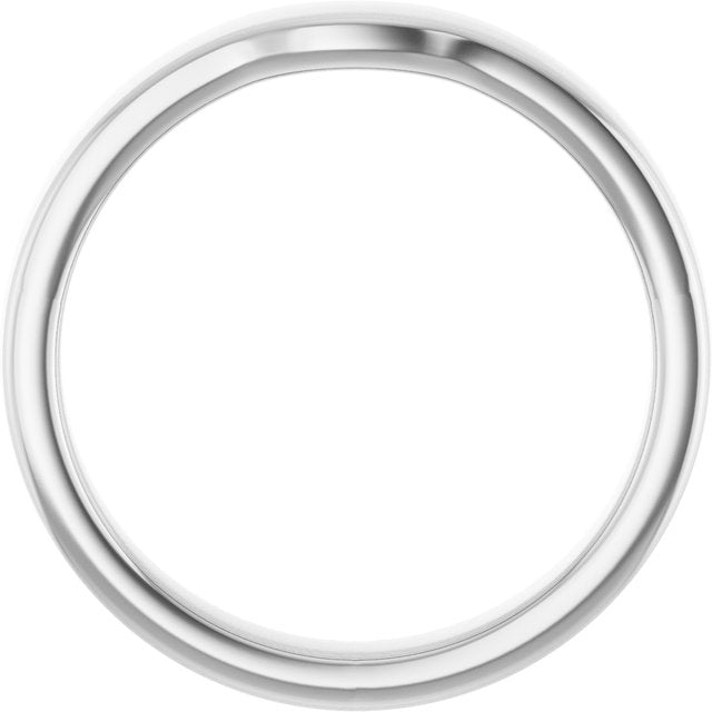 14K White Band