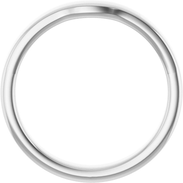 14K White Band