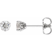 Round 1/3 CTW Lab-Grown Diamond Infinity-Inspired Earrings