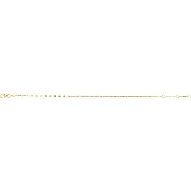 14K Yellow 1.25 mm Paperclip-Style 7' Chain