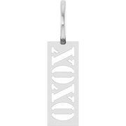 Sterling Silver XOXO Charm/Pendant