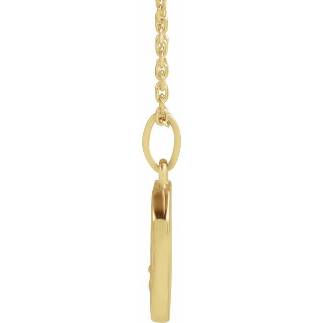 14K Yellow Mountain 16-18' Necklace