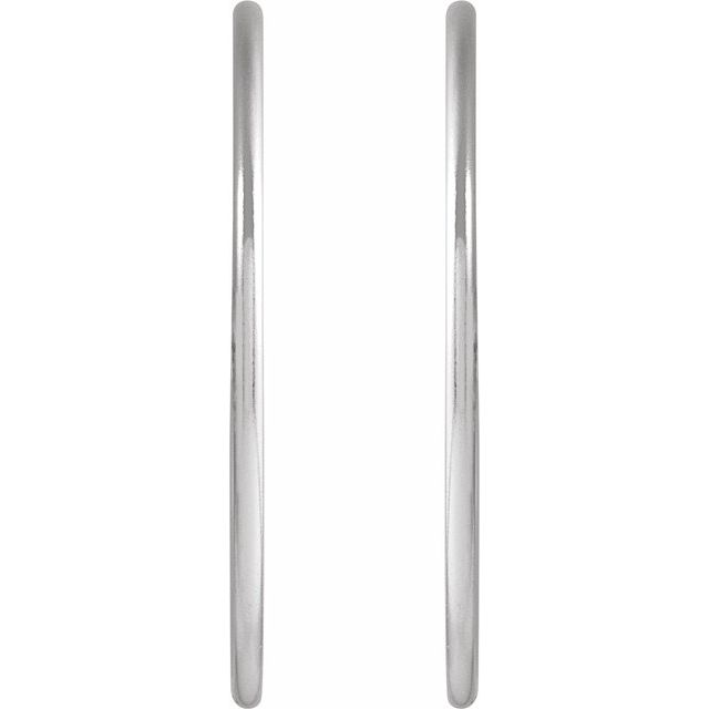 Sterling Silver 30 mm Hoop Earrings