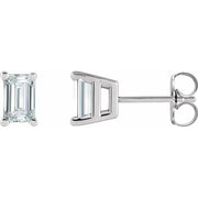 14K White 5/8 CTW Lab-Grown Diamond Earrings