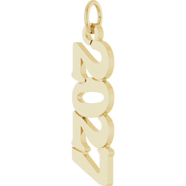 14K Yellow Petite 2027 Pendant