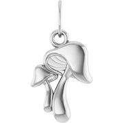 Sterling Silver Mushroom Pendant