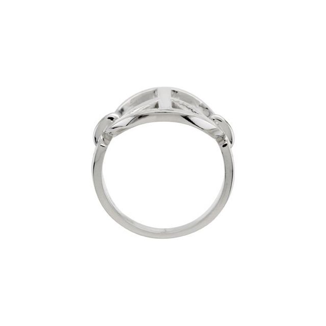 Sterling Silver Peace Sign Ring