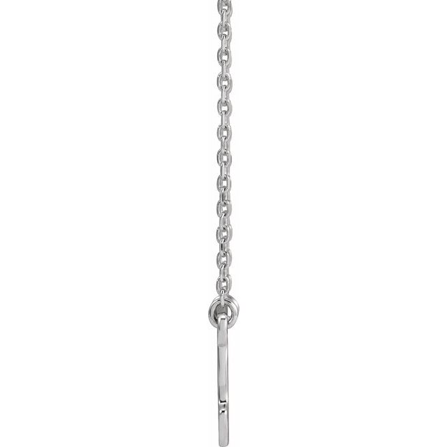 Sterling Silver Mama Bear 18' Necklace