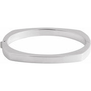 Sterling Silver 6 mm Bangle 6 1/2' Bracelet