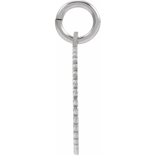 Sterling Silver Initial Q Pendant