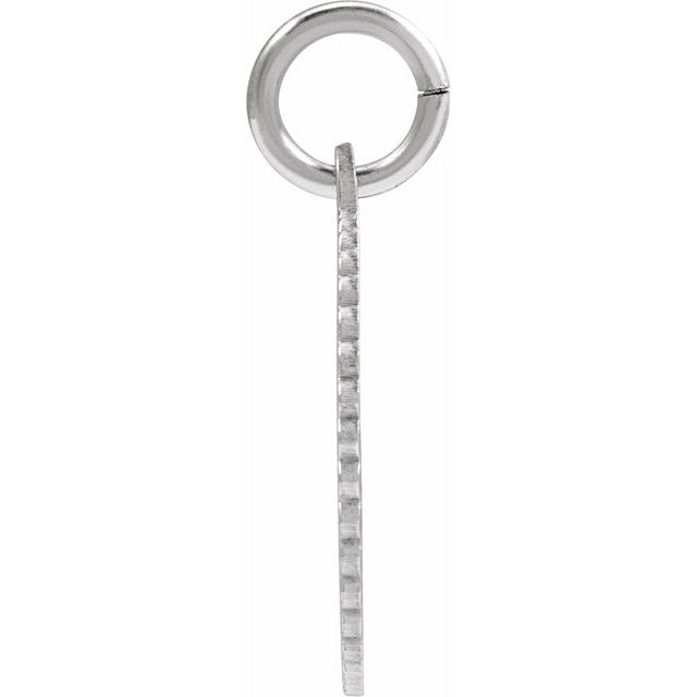 Sterling Silver Initial U Pendant