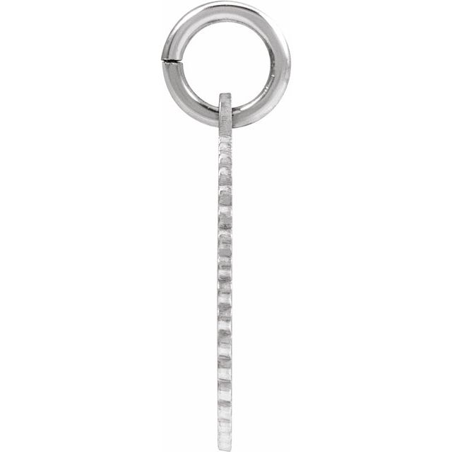 Sterling Silver Initial Y Pendant