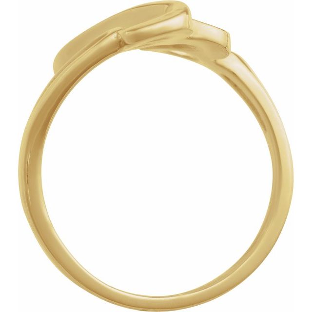 14K Yellow Freeform Ring