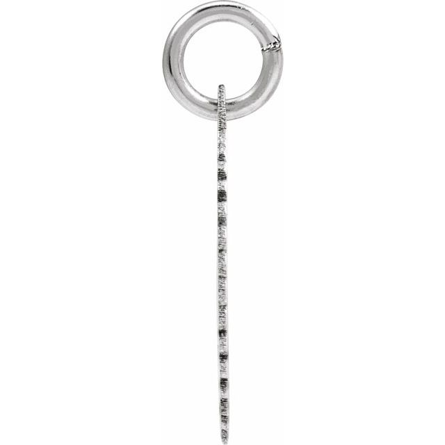 Sterling Silver Initial A Pendant