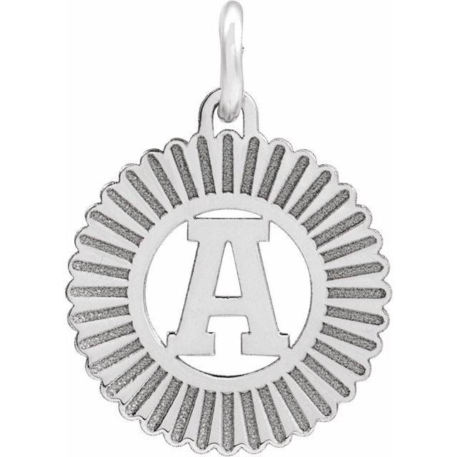 Sterling Silver Initial A Pendant