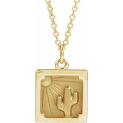 14K Yellow Desert 16-18' Necklace
