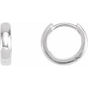 Sterling Silver 11.5 mm Hoop Earring