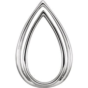 Sterling Silver Freeform Pendant