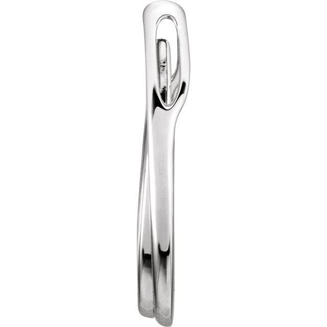 Sterling Silver Freeform Pendant