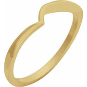 14K Yellow Ladies Band