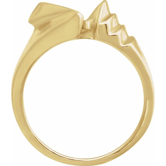 14k Yellow Peg Shank