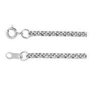 Sterling Silver 2 mm Rolo 24' Chain