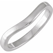 14k White Band #1
