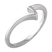14K White Band