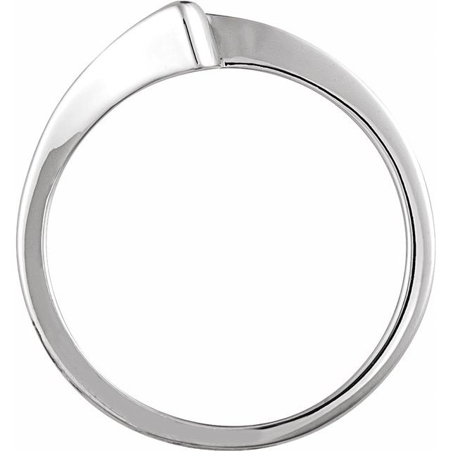 14K White Band